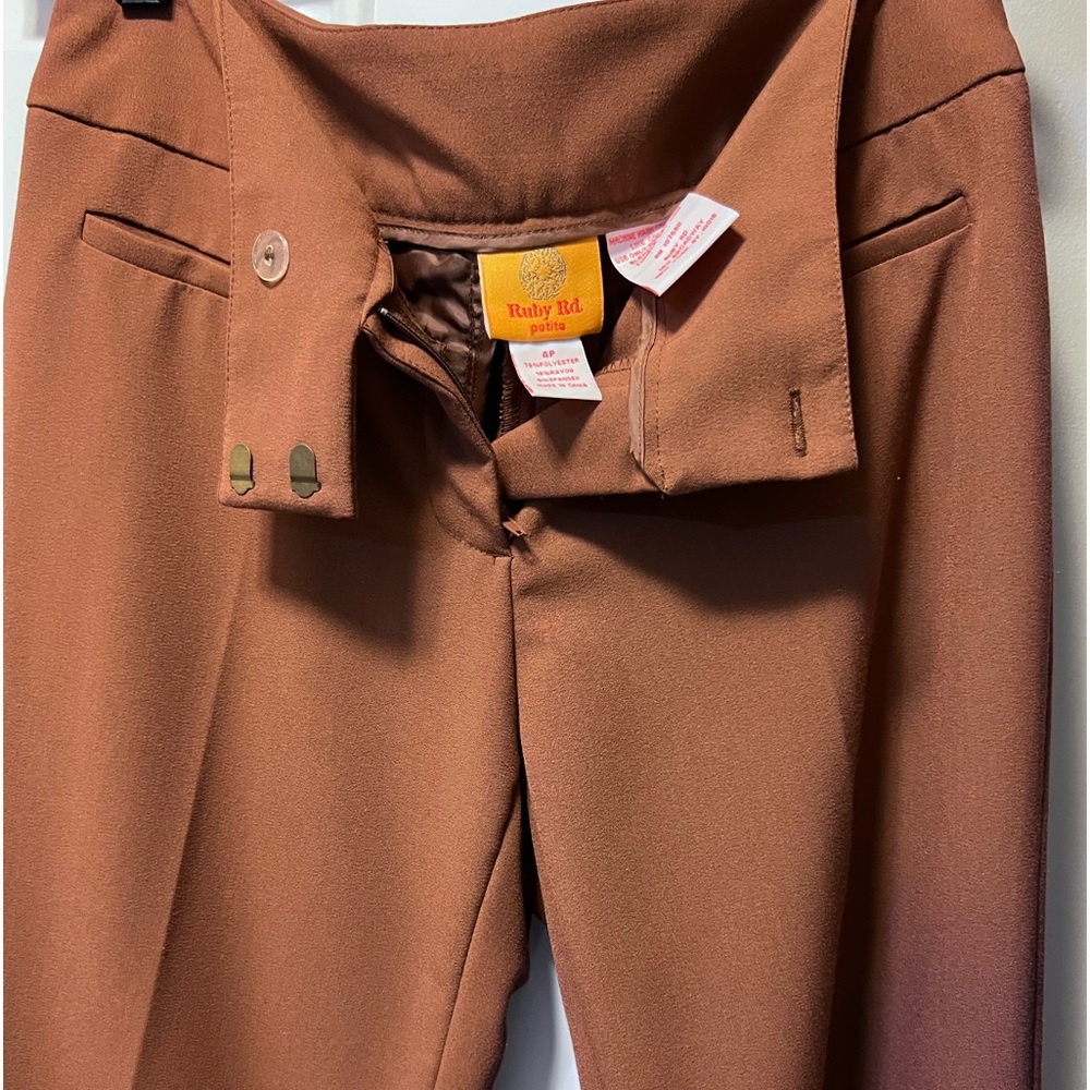 Casual slacks.